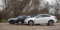 Porsche Cayenne, BMW X6 i Infiniti QX70