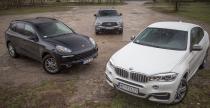 Porsche Cayenne, BMW X6 i Infiniti QX70