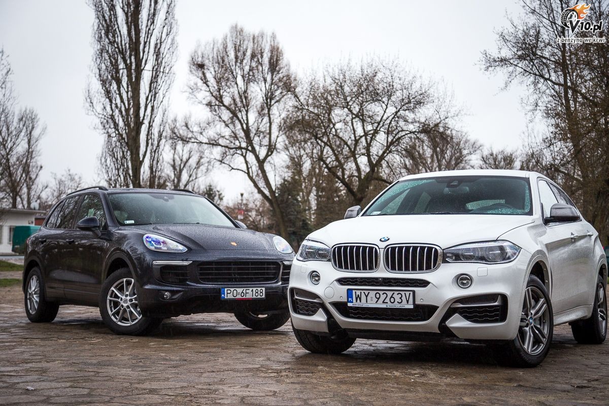 Porsche Cayenne, BMW X6 i Infiniti QX70