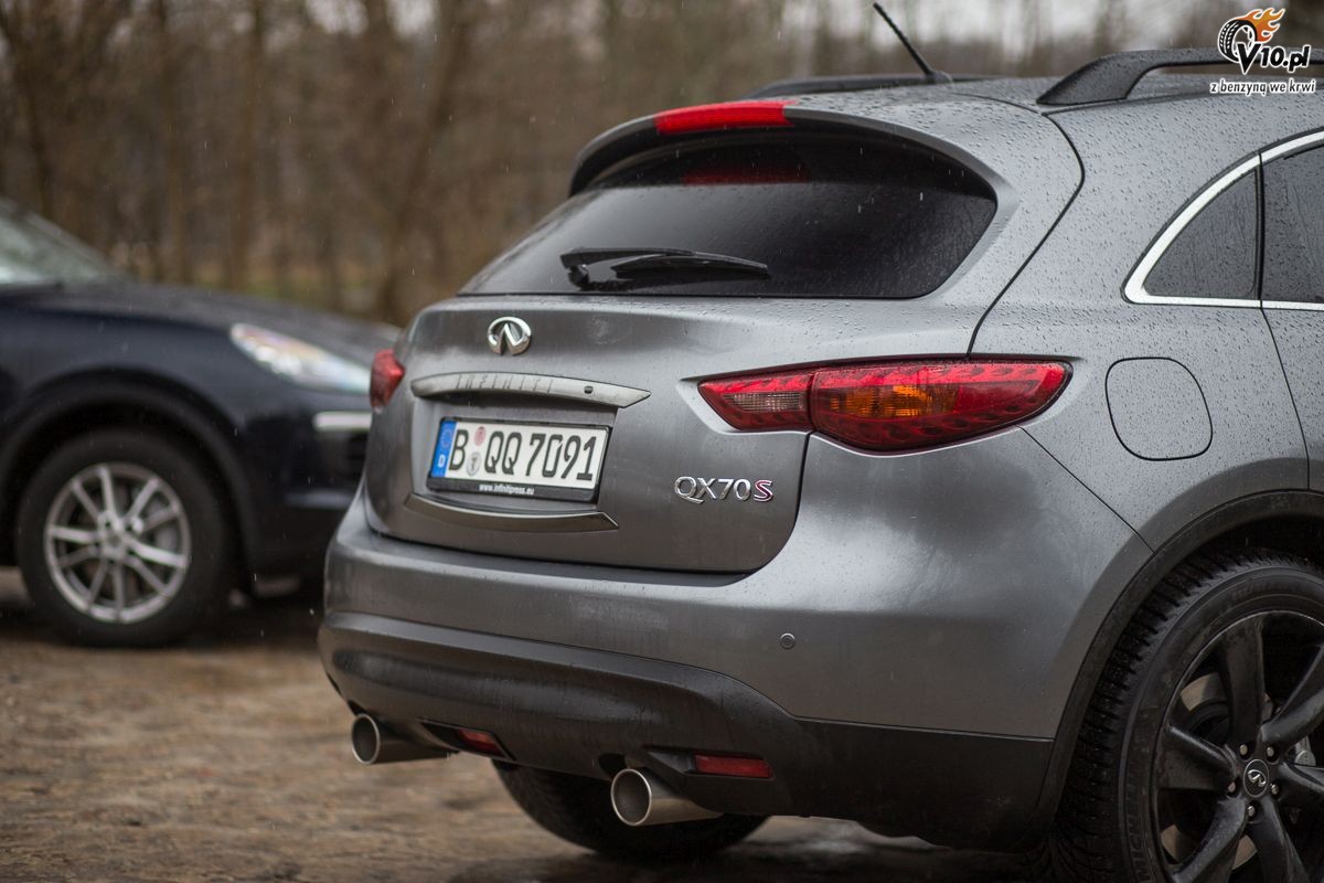 Porsche Cayenne, BMW X6 i Infiniti QX70