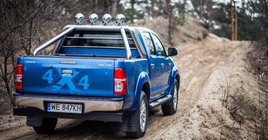 Toyota Hilux test