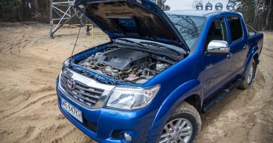 Toyota Hilux test