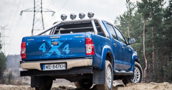 Toyota Hilux test