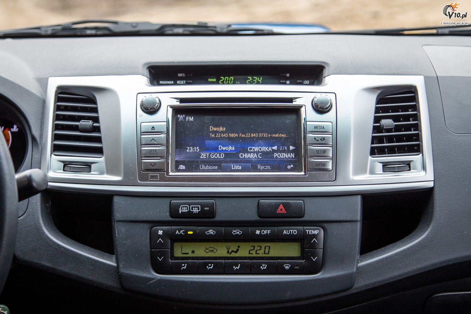 Toyota Hilux test