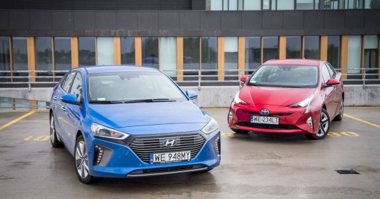 Hyundai Ioniq vs Toyota Prius -  porównanie
