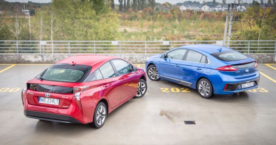 Hyundai Ioniq vs Toyota Prius -  porównanie