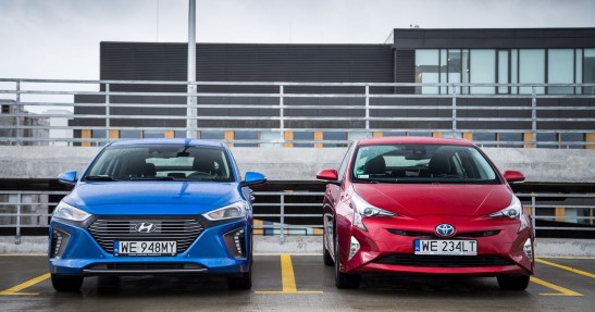 Hyundai Ioniq vs Toyota Prius -  porównanie