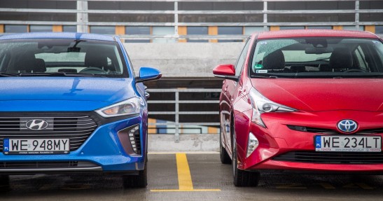 Hyundai Ioniq vs Toyota Prius -  porównanie