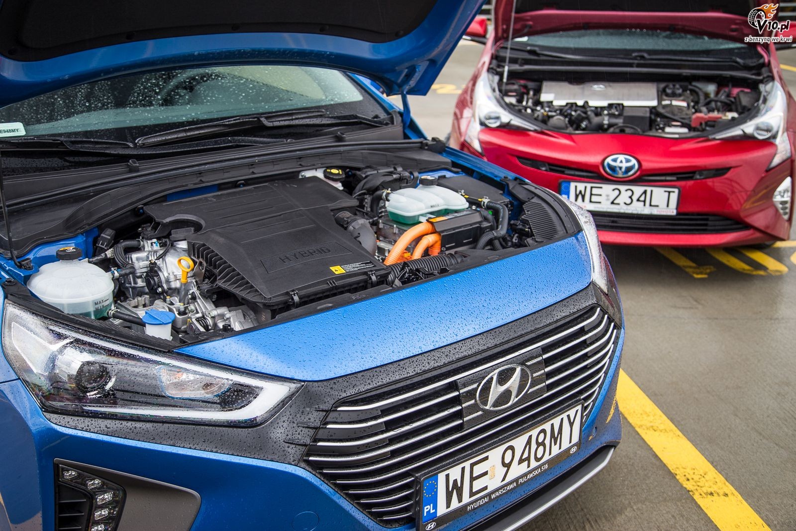 Hyundai Ioniq vs Toyota Prius -  porwnanie