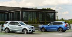 Volvo XC90 D5 vs. Mercedes GLE 350d - test