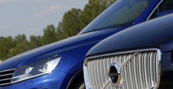 Volvo XC90 D5 AWD vs. VW Touareg 3,0 TDI 4Motion - walka o...