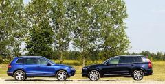 Volvo XC90 D5 AWD vs. VW Touareg 3,0 TDI 4Motion