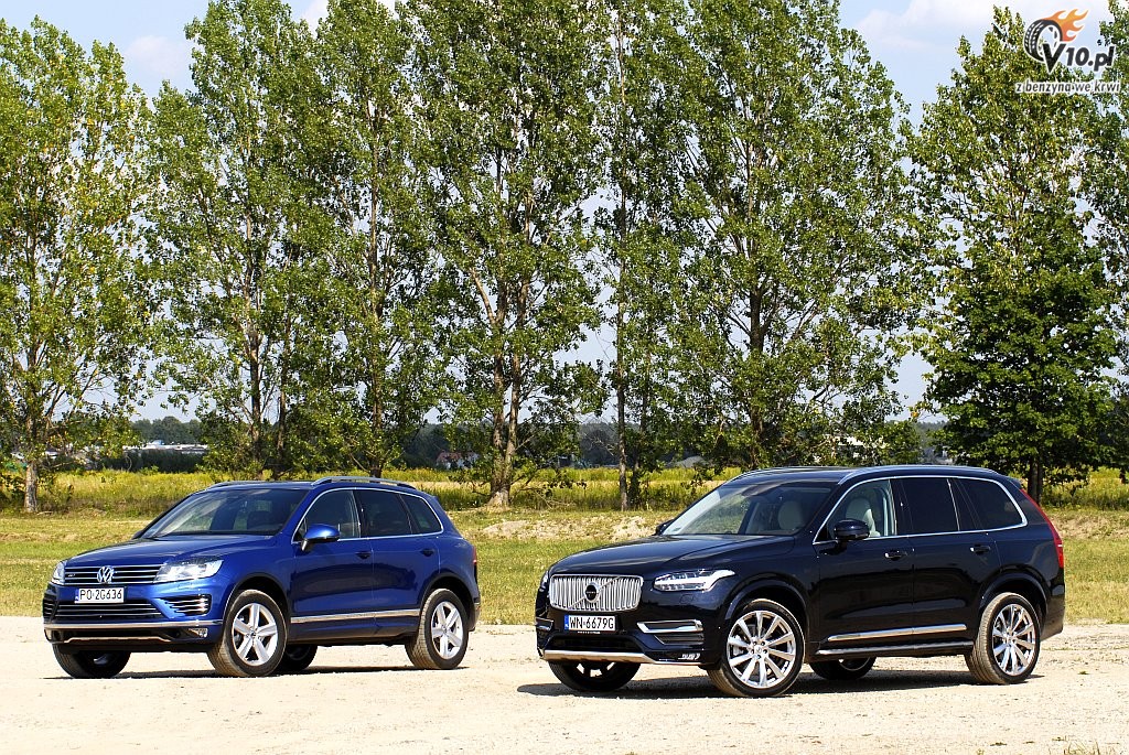 Volvo XC90 D5 AWD vs. VW Touareg 3,0 TDI 4Motion