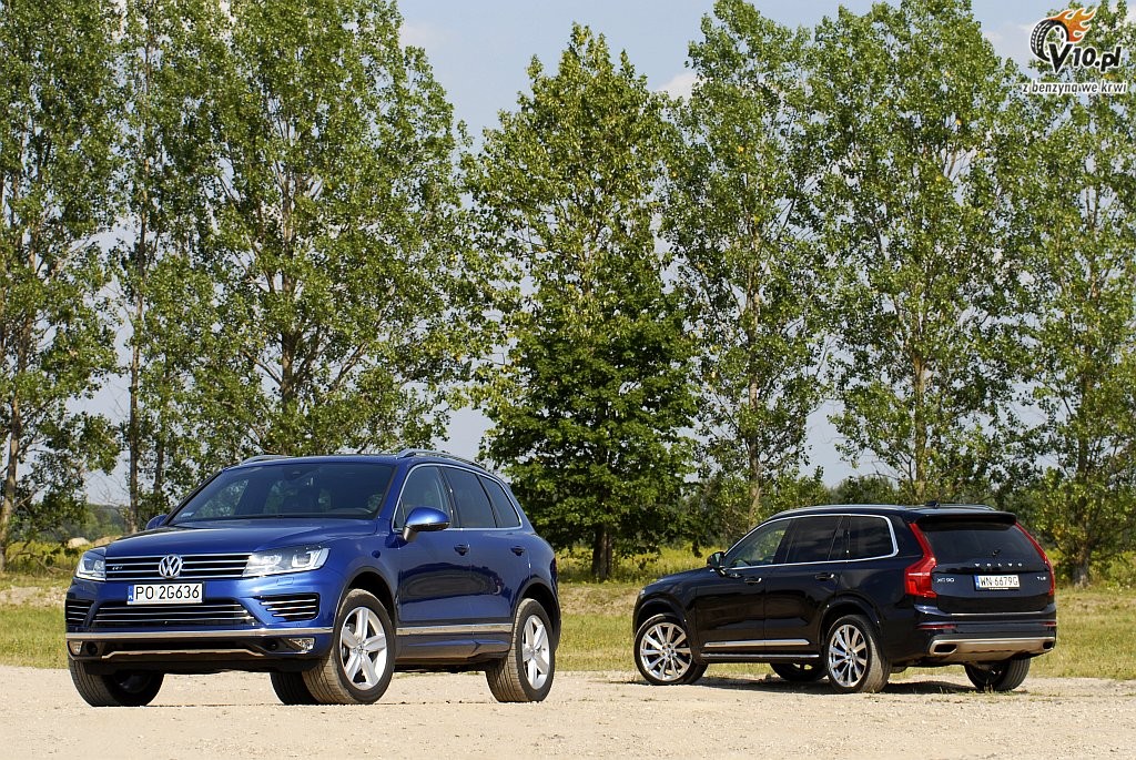 Volvo XC90 D5 AWD vs. VW Touareg 3,0 TDI 4Motion