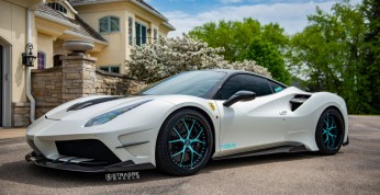 Ferrari 488 GTB ze stylistycznymi modyfikacjami od Misha Designs