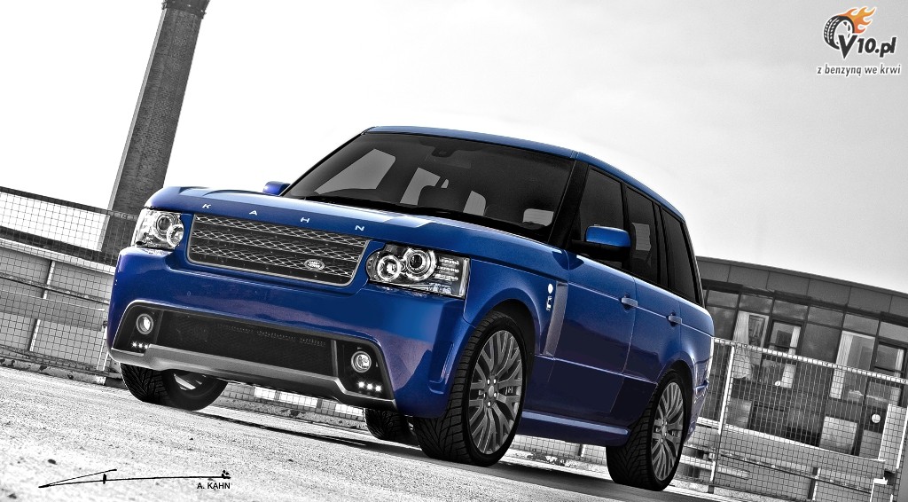 Range Rover Bali Blue Project Kahn
