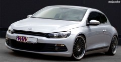 Volkswagen Scirocco i spryny od KW