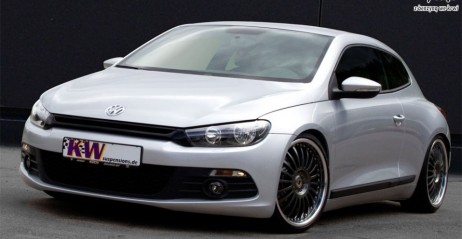 Volkswagen Scirocco i sprężyny od KW