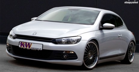 Volkswagen Scirocco i spryny od KW