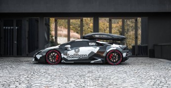 Jon Olsson i jego 800-konny Lamborghini Huracan Widebody