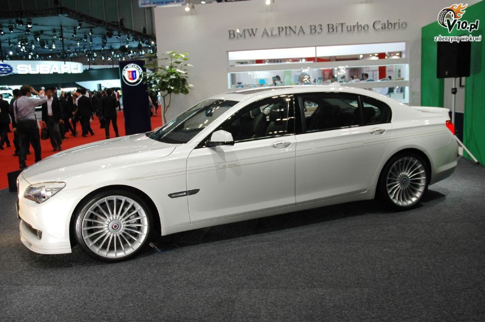 Nowe BMW serii 7 LWB jako Alpina B7 - Tokyo Motor Show 2009