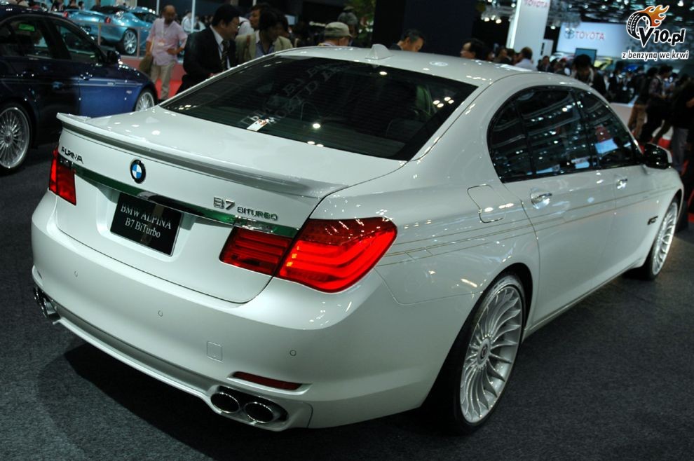 Nowe BMW serii 7 LWB jako Alpina B7 - Tokyo Motor Show 2009