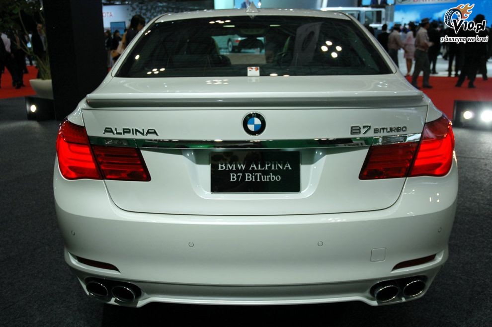 Nowe BMW serii 7 LWB jako Alpina B7 - Tokyo Motor Show 2009