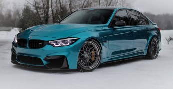 BMW M3 w kolorze Atlantis Blue - idealne spasowanie