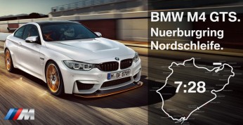 BMW M4 GTS pokonało Nurburgring w 7 minut i 27 sekund