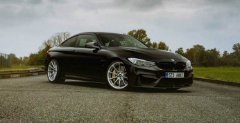 BMW M4 na felgach Vorsteiner Wheels