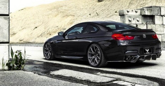 BMW M6 Vorsteiner Black Sapphire