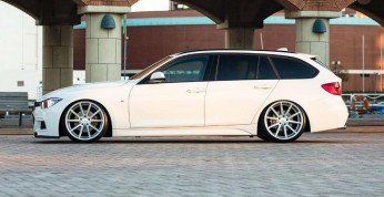 BMW serii 3 Touring ubrane w piękne felgi Vossen