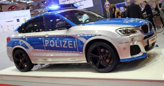 BMW X4 AC Schnitzer Polizei