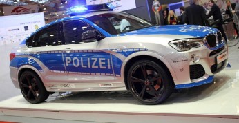 BMW X4 AC Schnitzer Polizei debiutuje w Essen