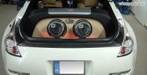 Nissan 350Z white SHOW Extreme Car Audio