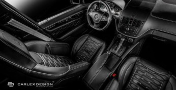 Mercedes-AMG C63 od Carlex Design - bandyta w czerni