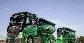 Mercedes-Benz Actros 2551 jako pokazowa ciężarówka 