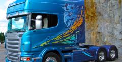 Scania R Longline Blue Griffin