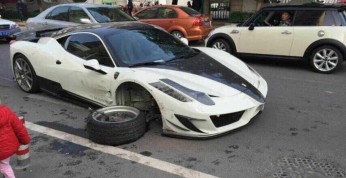 Rzadkie Ferrari 458 Mansory Siracusa zostało rozbite w Chinach
