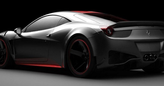 Ferrari 458 Curseive