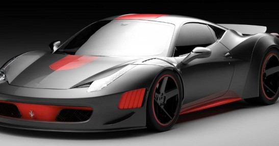 Ferrari 458 Curseive