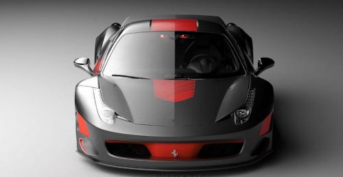 Ferrari 458 Curseive