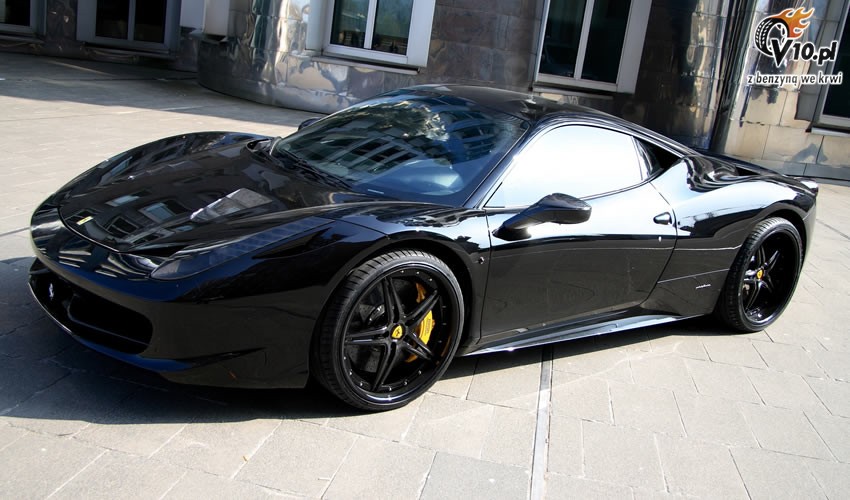 Ferrari 458 Italia Black Carbon