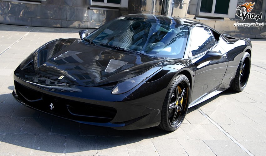 Ferrari 458 Italia Black Carbon