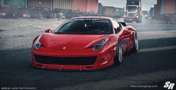 Ferrari 458 Italia Liberty Walk - z rozmachem