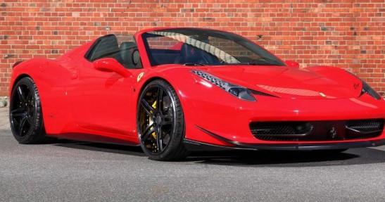 Ferrari 458 Spider MEC Design