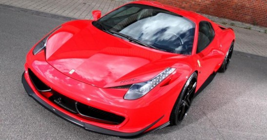 Ferrari 458 Spider MEC Design