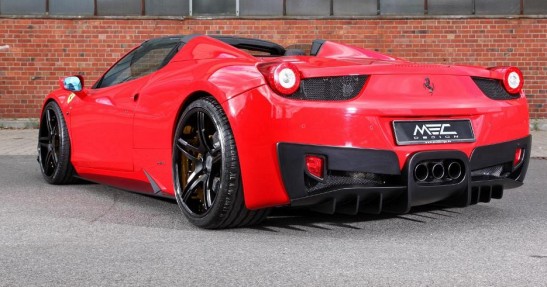 Ferrari 458 Spider MEC Design