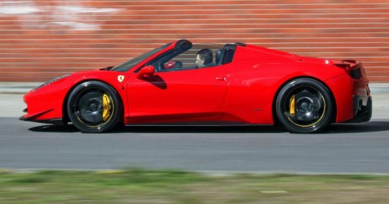 Ferrari 458 Spider MEC Design