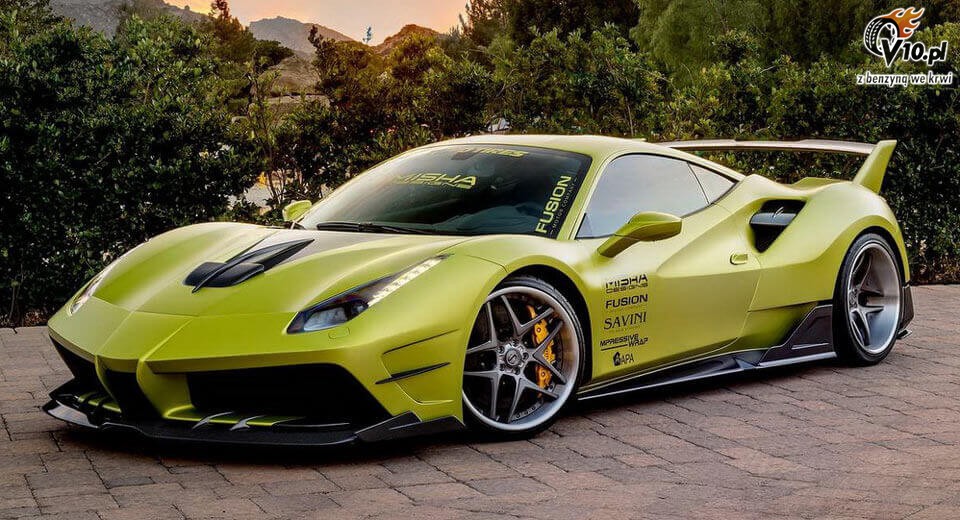 Ferrari 488 GTB Misha Design